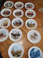 Bordjes  9.5cm, Antiek en Kunst, Antiek | Wandborden en Tegels, Ophalen of Verzenden