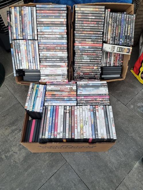 3 Dozen vol DVD'S - 400 stuks - Actie - Komedie - Thriller, Cd's en Dvd's, Dvd's | Overige Dvd's, Zo goed als nieuw, Alle leeftijden