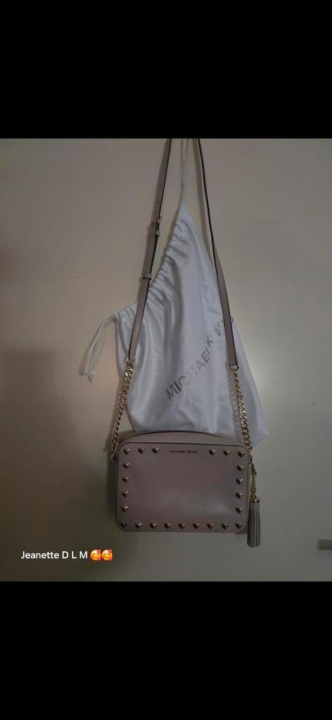 Michael kors tas zgan, Sieraden, Tassen en Uiterlijk, Tassen | Schoudertassen, Zo goed als nieuw, Roze, Leer, Ophalen of Verzenden