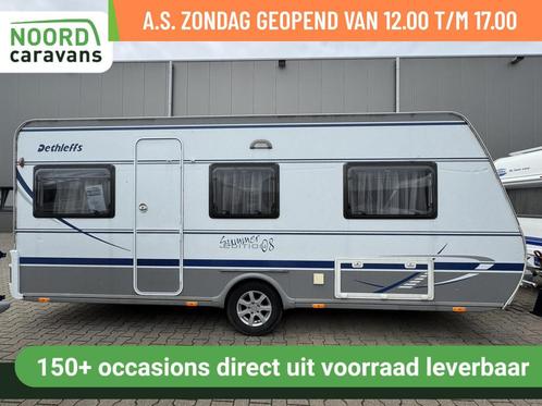 Dethleffs 510 DB SUMMER ED. '08 AKTIEPRIJS zie advertentie, Caravans en Kamperen, Caravans, Bedrijf, tot en met 4, 1000 - 1250 kg