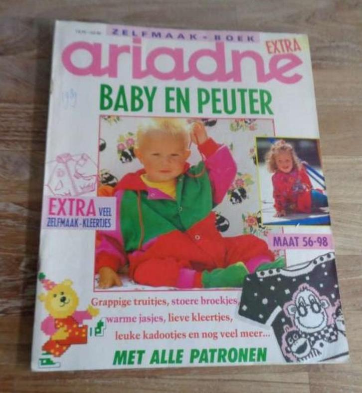Ariadne baby en peuter nummer 2 - 1989, Hobby en Vrije tijd, Kledingpatronen, Zo goed als nieuw, Kind, Overige merken, Verzenden