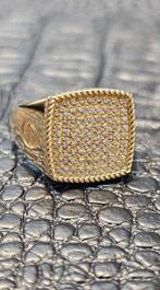 Prachtige zegelring 14karaat goud, Heer, Nieuw, Ophalen of Verzenden, Goud