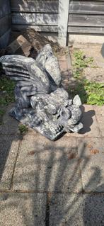 Gargoyle liggend met vleugels, Tuin en Terras, Ophalen, Zo goed als nieuw