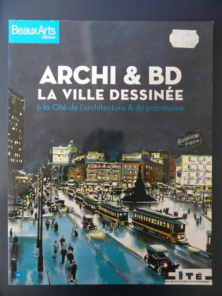 Beaux Arts. Archi & BD. La Ville Dessinee., Eén stripboek, Ophalen of Verzenden