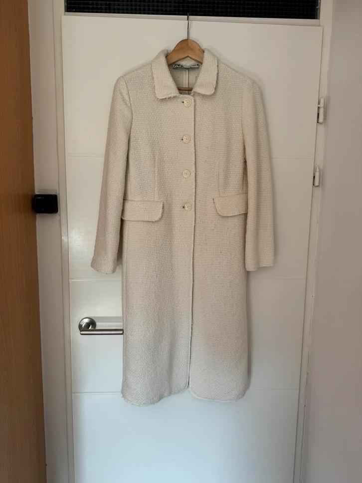 Overgangsjas / mantel Zara maat M, Kleding | Dames, Jassen | Zomer, Gedragen, Maat 38/40 (M), Overige kleuren, Ophalen of Verzenden