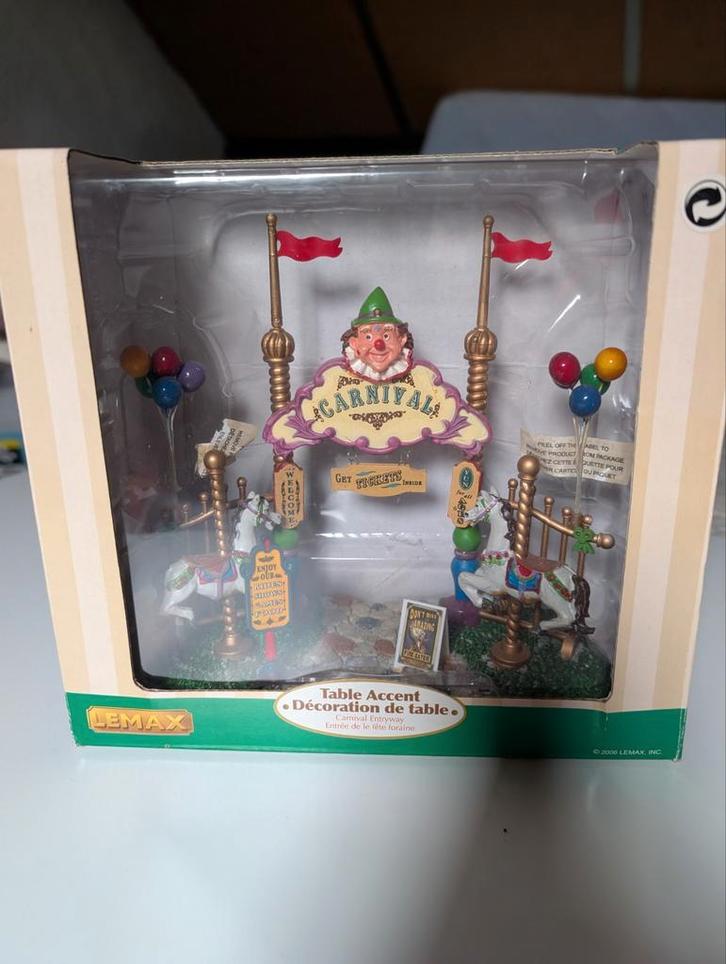 Lemax Kerst Kermis Attractie, Verzamelen, Speelgoed, Ophalen