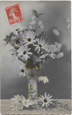 Vaas bloemen oude Franse gelopen ansichtkaart (9366 , Verzamelen, Ansichtkaarten | Themakaarten, 1940 tot 1960, Gelopen, Verzenden