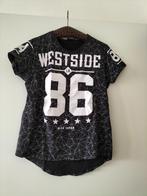 Nieuw Stoere westside t shirt mt XS, Ophalen of Verzenden, Nieuw, Maat 46 (S) of kleiner, Zwart