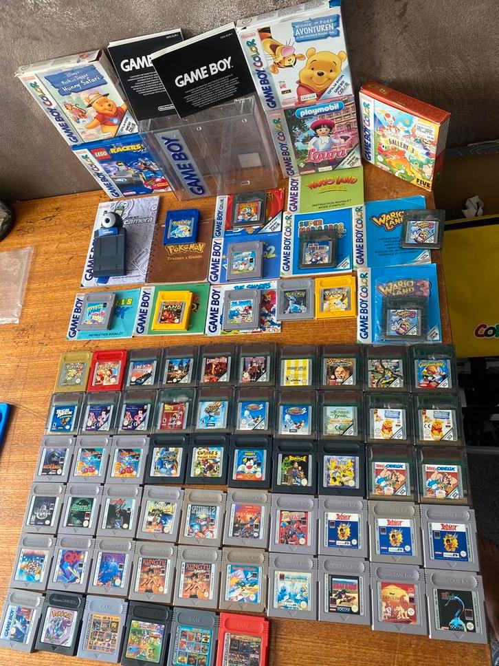 50 + Gameboy / Color Spellen, Spelcomputers en Games, Spelcomputers | Nintendo Game Boy, Gebruikt, Game Boy Color, Ophalen of Verzenden
