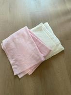 Roze en witte badstof, Overige kleuren, Nieuw, Ophalen of Verzenden, 30 tot 120 cm