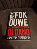 Wat de Fok Ouwe - DJ Dano Biografie, Ophalen of Verzenden, Zo goed als nieuw, Arne van Terphoven, Film, Tv en Media