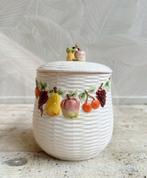 Vintage voorraadpot / opbergpot fruit, -, -, Ophalen of Verzenden, Zo goed als nieuw