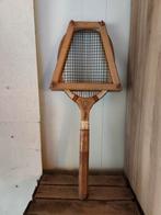 Vintage 1920s Spalding Gold Medal houten tennisracket + snaa, Antiek en Kunst, Antiek | Woonaccessoires, Ophalen of Verzenden