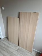 2 Lagkapten bureaubladen 140x60 en 120x60, Ophalen, Gebruikt