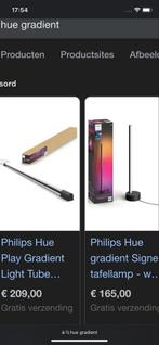 Philips Hue Signe Gradient Tafellamp, Ophalen of Verzenden, Nieuw, Minder dan 100 cm