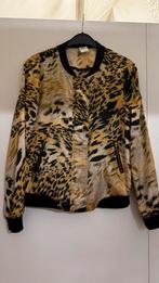 Vero Moda Tijgerprint Jasje - Maat S/M, Bruin, Ophalen of Verzenden, Jasje, Maat 36 (S)