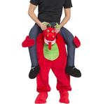 Ride On draken kostuum outfit One size Unisex, Maat 52/54 (L), Carnaval, Nieuw, Ophalen of Verzenden