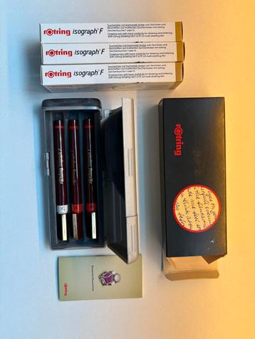 Rotring tekenpennen nieuw beschikbaar voor biedingen