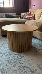Salontafel Jysk Spodsbjerg eikenkleur, Huis en Inrichting, Ophalen, 50 tot 100 cm, Rond, Scandinavisch