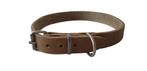ANIMAL BOULEVARD Country Leather Halsband Nek 38-47 cm OP=OP, Ophalen of Verzenden, Handgemaakt, Nieuw