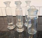 Antieke glazen apothekers stopflessen, Antiek en Kunst, Ophalen