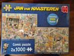 Jan van Haasteren Puzzel - 2x1000, Hobby en Vrije tijd, Denksport en Puzzels, Ophalen of Verzenden, 500 t/m 1500 stukjes, Zo goed als nieuw