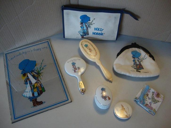 vintage retro Holly Hobbie verzameling jaren 70, Verzamelen, Poppetjes en Figuurtjes, Gebruikt, Ophalen of Verzenden