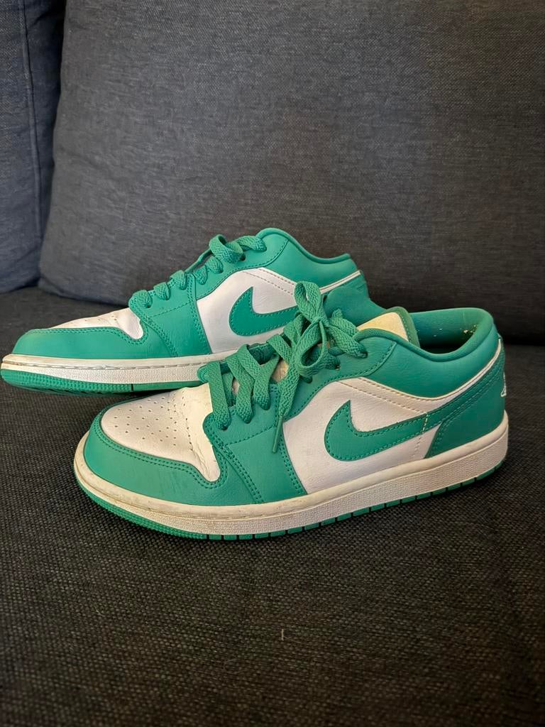 Nike Jordan 1 Lows Emerald, Kleding | Heren, Schoenen, Ophalen, Overige kleuren, Sneakers of Gympen, Zo goed als nieuw
