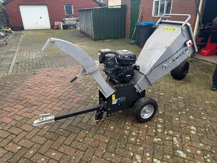 Jansen GTS-2000Pro Houtversnipperaar, Tuin en Terras, Hakselaars, Gebruikt, Benzine, Ophalen