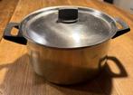 Kookpan - circa 4 liter, Huis en Inrichting, Keuken | Potten en Pannen, Ophalen of Verzenden, Gebruikt, Rvs, Kookpan of Snelkookpan