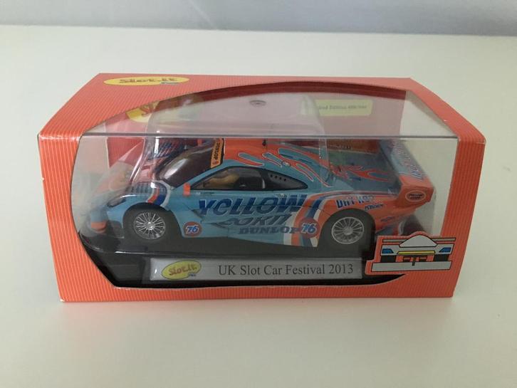 Slot It MC Laren slotcar uk festival 2013, Kinderen en Baby's, Speelgoed | Racebanen, Nieuw, Racebaan, Elektrisch, Overige merken