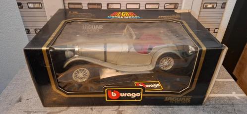 1.18 jaguar ss 100, Hobby en Vrije tijd, Modelauto's | 1:18, Zo goed als nieuw, Auto, Bburago, Ophalen of Verzenden