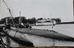 Onderzeeboten in haven den helder met wachtschip neptunus, Verzamelen, Ophalen of Verzenden, Kaart, Foto of Prent