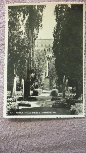    Ansichtkaarten Tivoli-villa d Este 