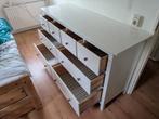 Ikea Hemnes Ladekast / Commode - 8 Laden - Wit - Goede staat, Ophalen, 150 tot 200 cm, Zo goed als nieuw, Met lade(s)