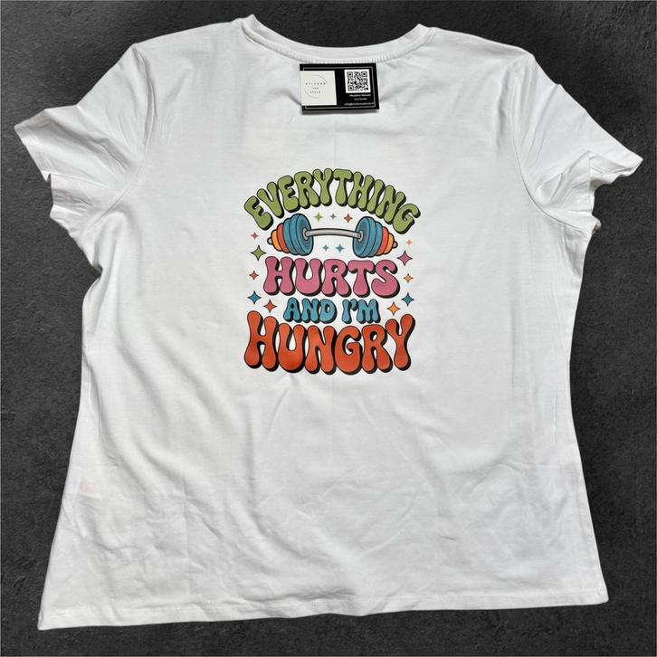 Nieuw T-shirt ‘Gym', Kleding | Dames, T-shirts, Zo goed als nieuw, Korte mouw, Ophalen of Verzenden