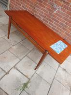 Vintage Salontafel 123x53x46 hoog., Huis en Inrichting, Tafels | Salontafels, Ophalen, Gebruikt, 100 tot 150 cm, Sixties