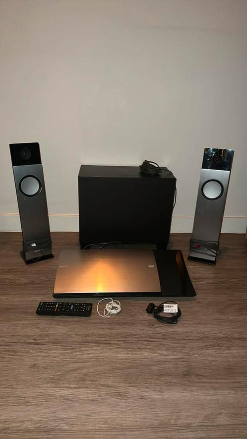 Sony blue ray home cinema set 2.1, Audio, Tv en Foto, Home Cinema-sets, Zo goed als nieuw, Blu-ray-speler, Sony, Ophalen of Verzenden