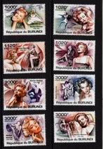 Burundi 2011, Marilin Monroe, Bekende Componisten, Postzegels en Munten, Ophalen of Verzenden, Overige landen, Postfris