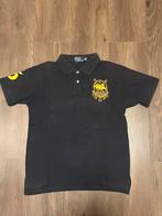 Ralph Lauren Polo – Zwart met Gele Details L (Heren), Maat 52/54 (L), Zwart, Ralph Lauren, Ophalen of Verzenden