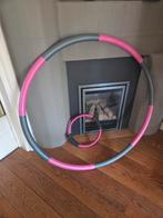 Fitness Hoelahoep Set - Perfect voor Thuis!, Ophalen of Verzenden, Met gewicht, Zo goed als nieuw, Fitness hoelahoep