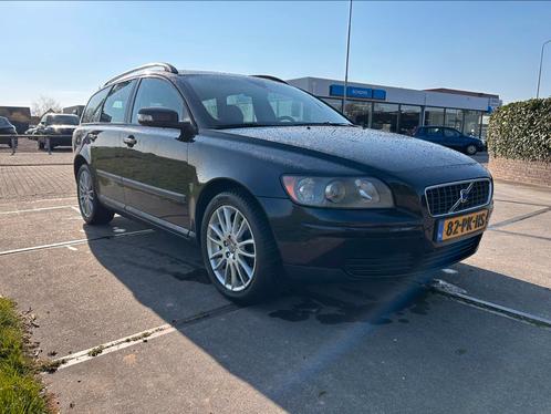 Volvo V50 2.4 140PK 2004 Zwart NIEUWE APK, VASTE PRIJS!, Auto's, Volvo, Particulier, V50, ABS, Airbags, Airconditioning, Alarm