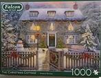 Falcon de Luxe Kerstpuzzel - The Christmas Cottage, Ophalen of Verzenden