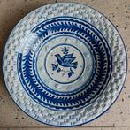 Decoratieve Schaal met Vogelmotief - 34cm, Antiek en Kunst, Ophalen of Verzenden