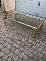 Hollywood regency bamboo messing tafel, Huis en Inrichting, Tafels | Salontafels, Ophalen of Verzenden, Rechthoekig, 50 tot 100 cm