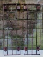 * 2 Gesmede deurornamenten* art deco, Ophalen of Verzenden