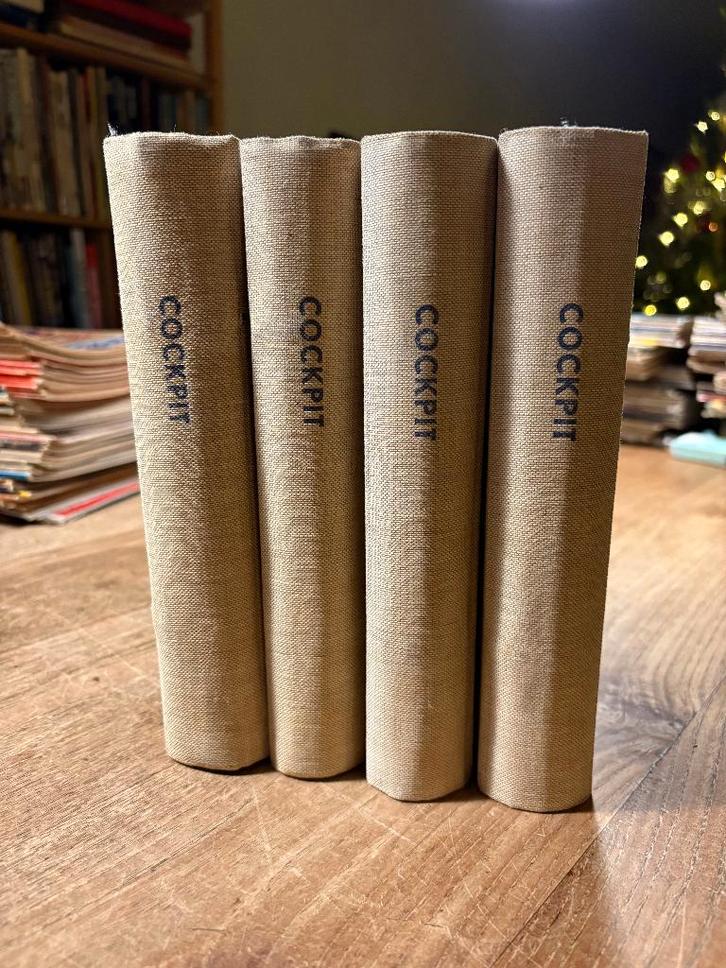 Cockpit, 4 ingebonden jaargangen, Verzamelen, Luchtvaart en Vliegtuigspotten, Gebruikt, Boek of Tijdschrift, Ophalen of Verzenden