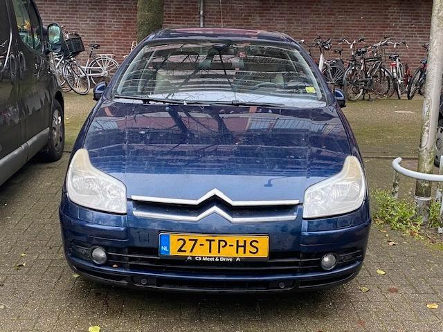 Citroën C5 2.0I 16V Exclu 2006 Blauw 272k ,, Auto's, Citroën, Particulier, C5, Trekhaak, Benzine, C, Hatchback, Handgeschakeld