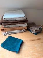 Handdoeken set: 5 douche-, 3 gasten-, 1 washandje, Ophalen of Verzenden, Gebruikt, Overige kleuren, Handdoek