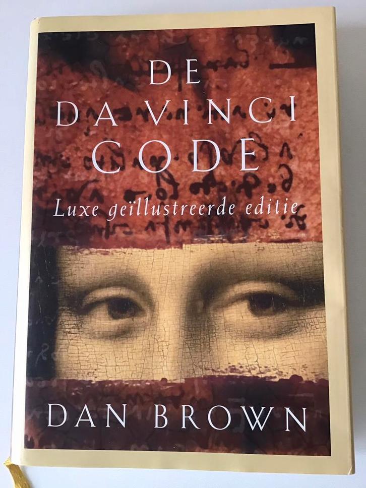Dan Brown - De Da Vinci code. Luxe geïllustreerde editie, Boeken, Thrillers, Zo goed als nieuw, Ophalen of Verzenden